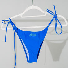 Load image into Gallery viewer, Zodiac Swim Bottoms in Blue - Angel Sent