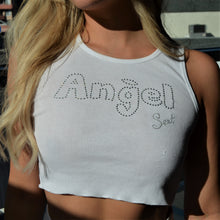 Load image into Gallery viewer, Silver Sparkle Tank Top - Angel Sent