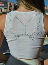 Load image into Gallery viewer, Silver Sparkle Tank Top - Angel Sent